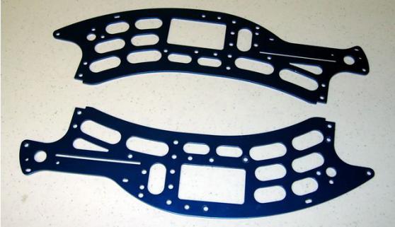 CEN Side Frame (Chassis) // Blue