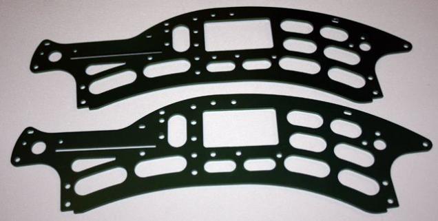 CEN Side Frame (Chassis) // Green