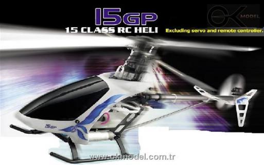 LEO GP15 Helikopter, 18 Nitro/Pullstart Motorlu