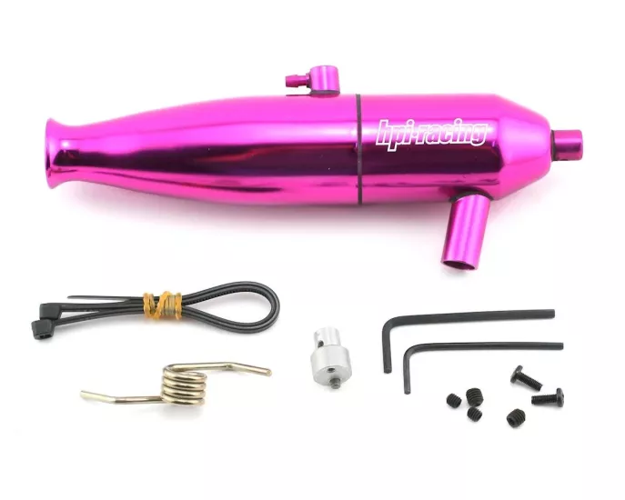 HPI Aluminum Tuned Pipe (Purple) (Savage/Savage X) 
