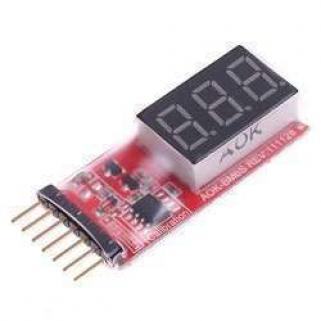 GT Power Digital Lipo voltage display 2S-6S