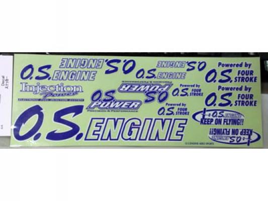 OS Engine Sticker set ( Uçaklar İçin)