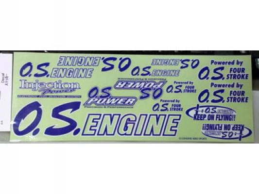 OS Engine Sticker set  ( Uçaklar İçin)