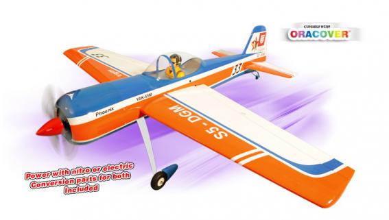 Phoenix Yak 55 Yakovlev .46-.55 1420mm ARF Uçak