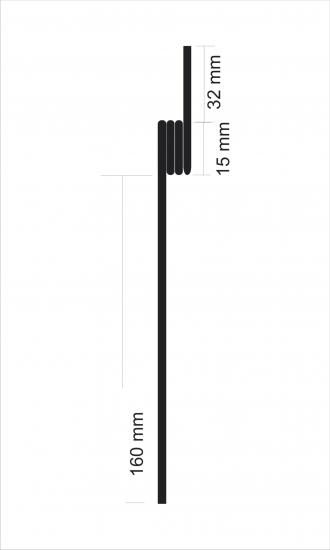 4mm FRONT STRUT  BURUN İNİŞ TAKIMI