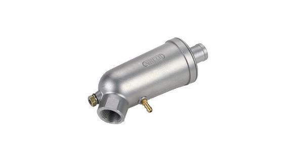 Saito SAI120S74D Cast Muffler (Revised) - FA120S, 120SH, 120SGK, 150S, 150H, 150GK, 180, 180GK