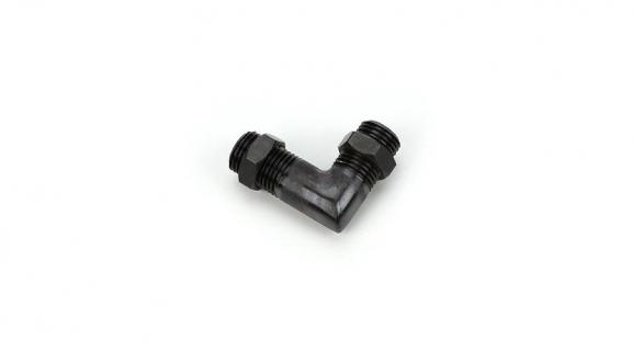 Saito SAI50163 Muffler Right Angle Manifold M10 - FA50, 50GK, 56, 56GK, 62a, 62aGK