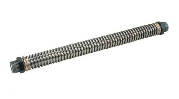 Saito SAI65143 Flexible Exhaust Pipe 15x150 w/two nuts 80 - FA65, 65GK, 72, 72GK, 80, 80GK, 91S, 91SGK, 100, 100GK, 130T, 130TD, 182TD, 200Ti, 325R5, 325R5D