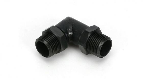 Saito SAI65163 Muffler Right Angle Manifold M12 - FA65, 65GK, 72B, 72BGK, 82B, 82BGK, 80, 80GK, 91S, 91SGK, 100, 100GK, FG14B, FG17