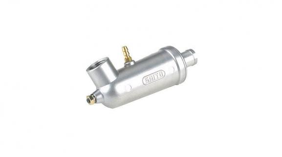 Saito SAI6574D Cast Muffler (Revised) - FA65, 65GK, 72, 72GK, 80, 80GK, 82a, 82aGK