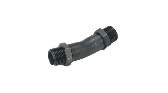 Saito SAI8075C Muffler Manifold (Cast/Degree) - FA65, 65GK, 72, 72GK, 80, 80GK, 91S, 91SGK, 100, 100GK, 82a, 82aGK