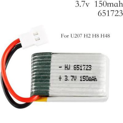 3.7V 150mA 1S Lipo Pil - Lipo Batarya 25C