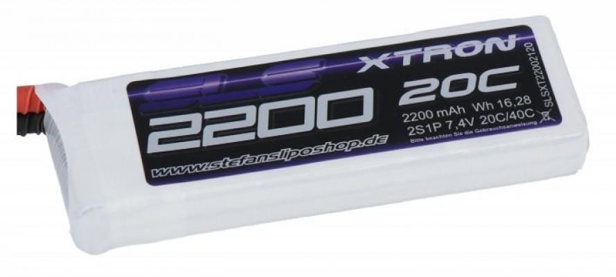 2200MAH 2S1P 7.4V 20C / 40C