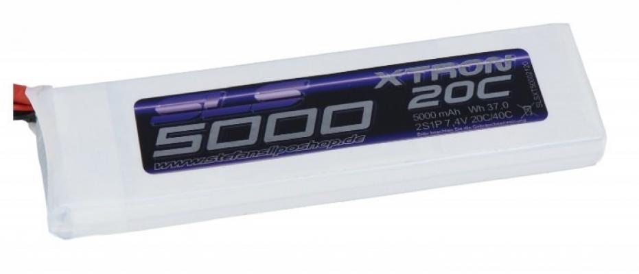 XTRON 5000MAH 2S1P 7.4V 20C / 40C Lipo Batarya