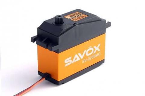 Savöx SV-0236MG Dijital 1/5 Direksiyon Servosu 40 Kg Tork.