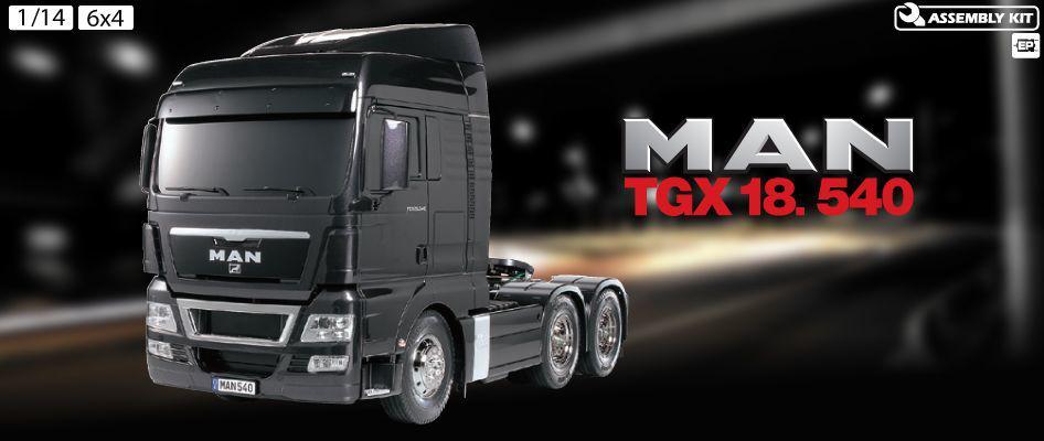 Tamiya 1/14 MAN TGX 26.540 6x4 XLX