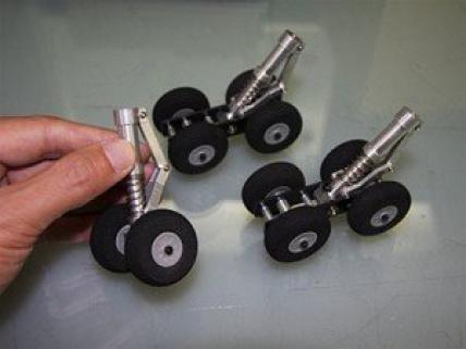 Boeing 787 Dreamliner Scale Landing Set w/Oleo Struts (2+4+4=10 Wheels)