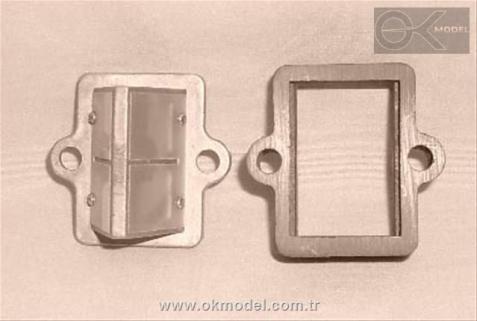 RCGF 26cc Reed Valve & Insulator