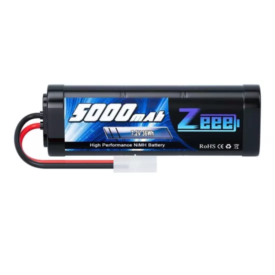 Zeee Power 7.2 Volt, 5000 mAh, SC, Tamiya