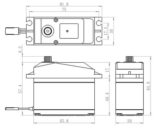 Savöx%20SV-0236MG%20Dijital%201/5%20Steering%20servo%2040%20Kg%20tork.